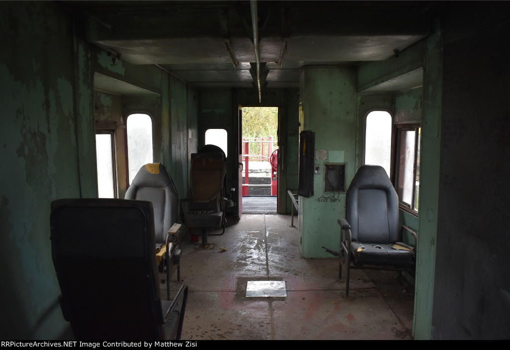 Interior of Caboose